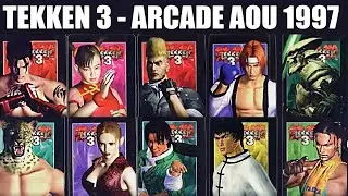 Tekken 3 - Arcade Final Build Beta vers? Gameplay Footage at AOU 1997