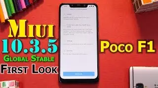 MIUI 10.3.5 Global Stable | Poco F1 | New Lockscreen Clock | New Touch Drivers | Install Process