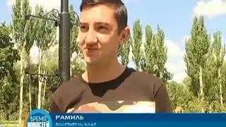 В Покровске сгорело летнее кафе