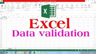 excel data validation | data validation in excel | data validation | data validation in ms excel