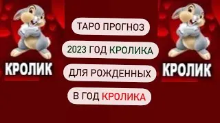 Годовой зодиакальный таро прогноз! Что ждет в Год Кролика, рожденных в Год Кролика! Основные события