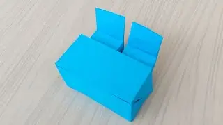 How to make Paper Furniture || Origami Paper Table and Chair || Mini Table and Chair