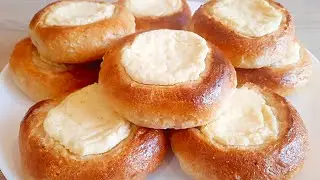 Ватрушки с Творогом на Кефире Вкусно и Просто