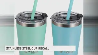 Recalls in effect on some childrens steel cups