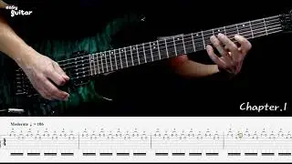 Joe Satriani - Nineteen Eighty guitar lesson +TAB (Slow Tempo)