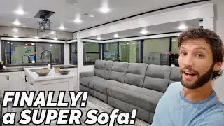 New floor plan with a SUPER SOFA! Plus other options | 2025 Jayco Jay Feather 27MK