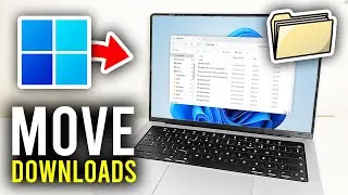 How To Move Downloads Folder To Another Drive In Windows 11 / 10 - Full Guide