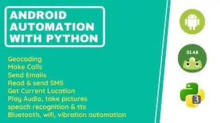 Android Automation using python | sl4a scripting | androidhelper | #pyguru