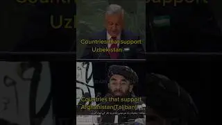 COUNTRIES THAT SUPPORT UZBEKISTAN 🇺🇿 VS COUNTRIES THAT SUPPORT AFGHANISTAN (TALIBAN) 🏳️#edit#support