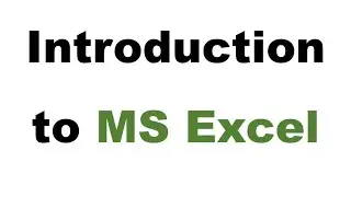 Introduction to MS Excel || Microsoft excel training course for Free