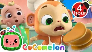 Monkeying Around! 🐵| NEW 🍽️ Cocomelon - Nursery Rhymes | Fun Cartoons For Kids