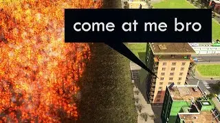 How FAR does FIRE SPREAD in Cities: Skylines? Tips on How to Protect your City from Burning