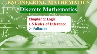 Ch 1.5.3: Logic | Rules of Inference | Fallacies