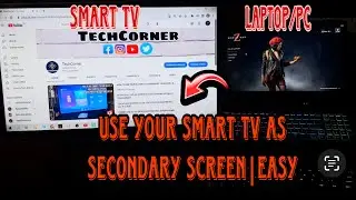 HOW TO USE YOUR SMART TV AS YOUR SECONDARY OR MIRROR MONITOR | SIMPLE AND FAST TUTORIAL