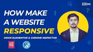 How to Make a Responsive Mobile Friendly WordPress Website with Elementor 2024 | Hindi/Urdu