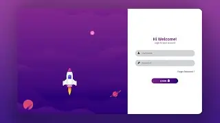 Animated Login Form | HTML CSS 