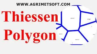 How to do Thiessen Polygon Method - Draw Thiessen Polygons