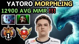 🔥 RANK 1 Yatoro MORPHLING Hard Carry 7.37e 🔥 Yatoro Grandmaster Tier - Dota 2