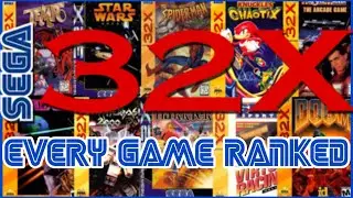 Every SEGA 32X Licensed GAME Ranked! #sega32x #megacd #32x