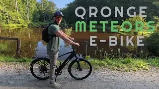 Smooth Riding on the Qronge Meteors E bike : Full Review