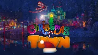 Christmas Town 3D Screensaver 4K 60 FPS