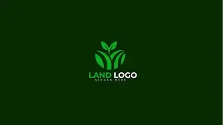 Simple land natural  logo design in adobe illustrator 2022 #logoart #Bangladesh