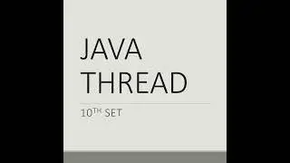 Java thread 10th set - #shorts #java #javaprogramming #javaprogrammingtutorial