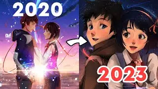 Redrawing KIMI NO NA WA(YOUR NAME)!!!