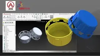 SOLIDWORKS ADVANCED MODELING - How to make Bottle Cap in SOLIDWORKS