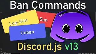 [NEW] How To Make a BAN & UNBAN Command for a Discord Bot || Discord.JS v13 2022