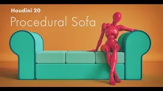 Modeling a procedural sofa