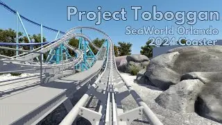 Penguin Trek | SeaWorld Orlando 2024 B&M Family Launched Roller Coaster POV