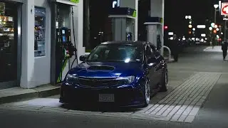 3am cruise in a catless wrx