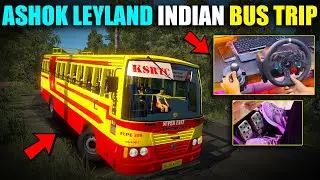 Ashok Leyland Full Loded Bus Going Delhi To Agra With Logitech G29