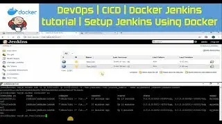 CICD | Docker Jenkins tutorial | Setup Jenkins Using Docker