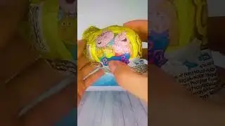 АСМР Распаковка второго Чупа Чупс из серии Свинка Пеппа