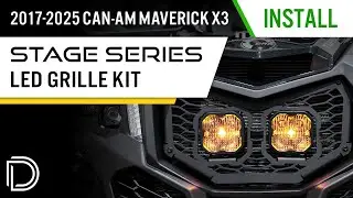 Serious Lighting Power for Your Maverick X3 with the Stage Series LED Grille Kit! | Diode Dynamics