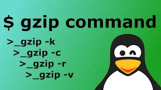 How to compress files in Linux. Gzip command