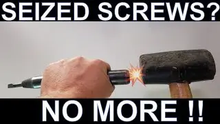 Removing Seized Rusted Screws With A  Craftsman Hand Impact Tool