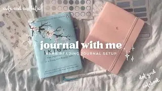 journal with me 🌸 ikigai | ASMR reading journal with me