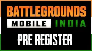 BATTLEGROUND MOBILE INDIA PRE REGISTRATION STARTED