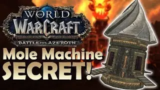 Dark Iron Mole Machine SECRET! Add more locations to your Racial | Battle for Azeroth