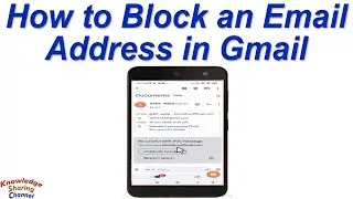 How to Block an Email Address in Gmail