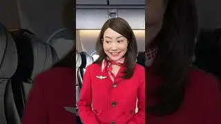 A flight attendant monitors her heart rate on the job and it doesn’t go well 🤣