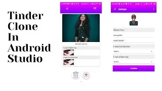 Tinder Clone | Dating App | Setting XML | Android Studio | Part 15