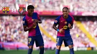 Raphinha HAT TRICK / FC Barcelona 5-0 Valladolid