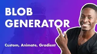 Elementor Blob Animation - Generate Blobs with Gradients, Animations and Shapes