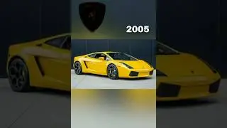 evolution of Lamborghini car(1963-2023)#shorts