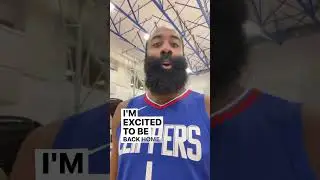 James Harden Is Here 🤩 | LA Clippers