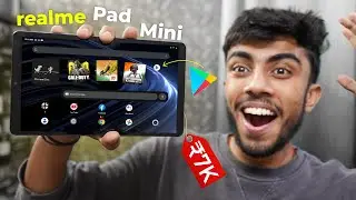 I Bought Cheapest Tablet From Amazon!🤩 7000/- Rupees Only That Run GAMES! ⚡️Realme Pad Mini